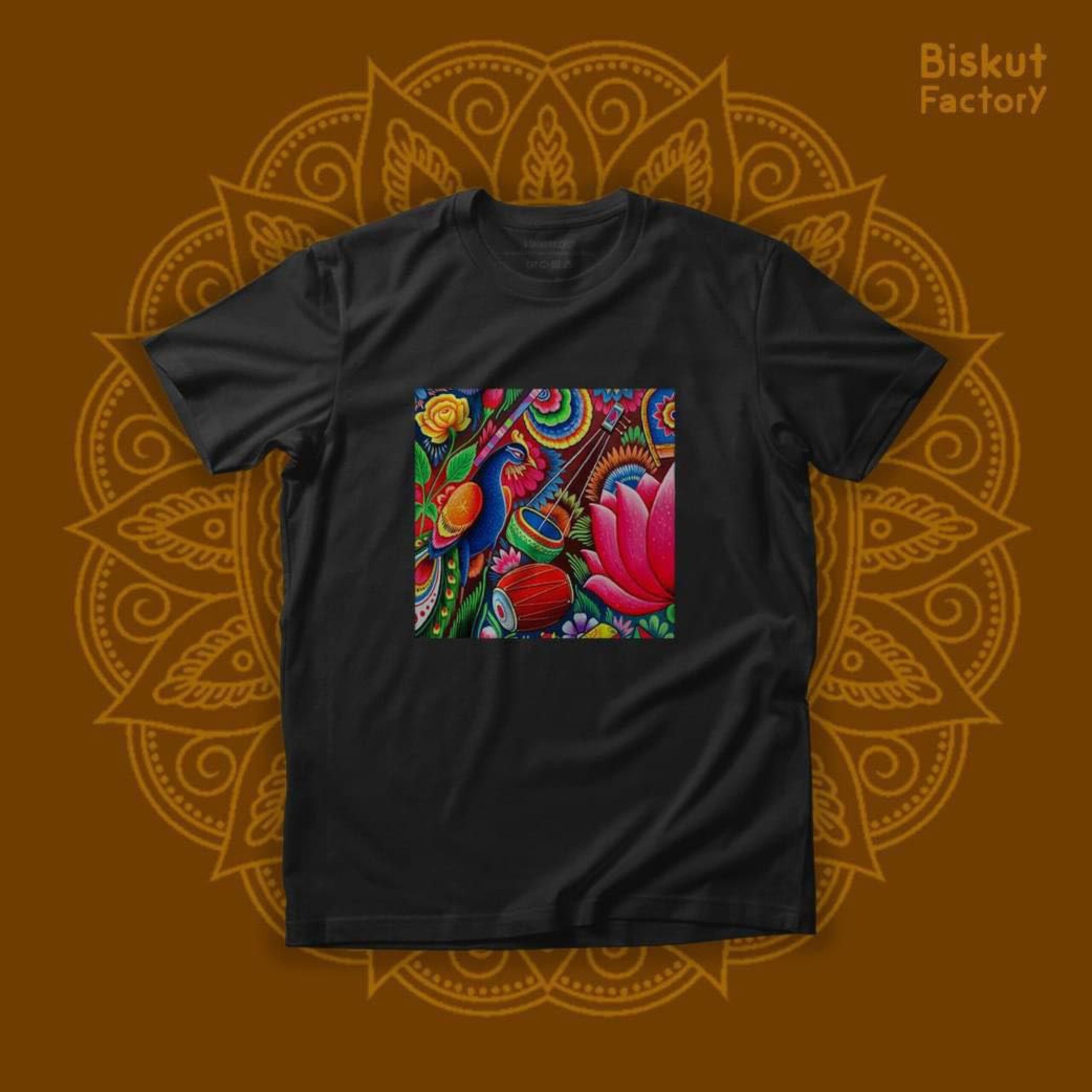Rickshaw-Painted T-Shirt